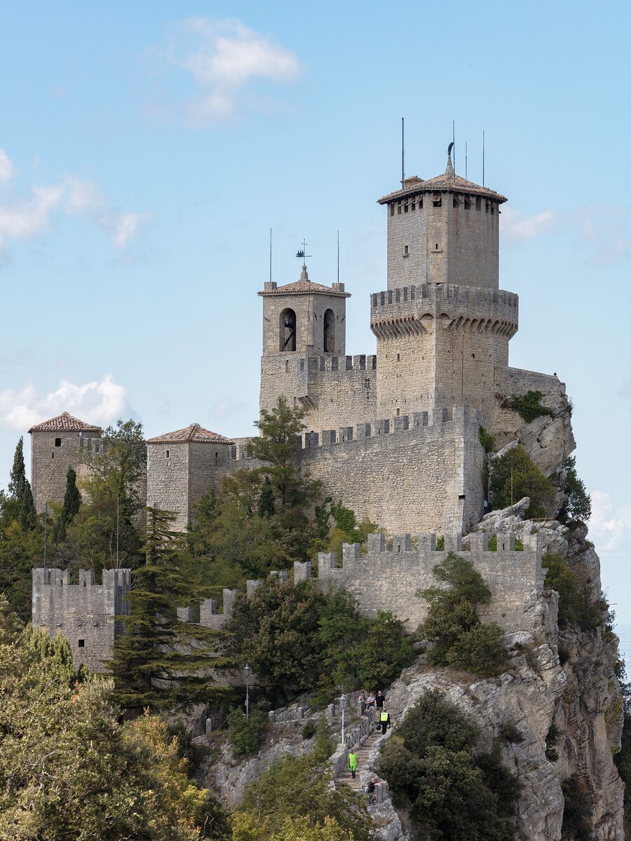 Guaita Tower on Mount Titano, San Marino