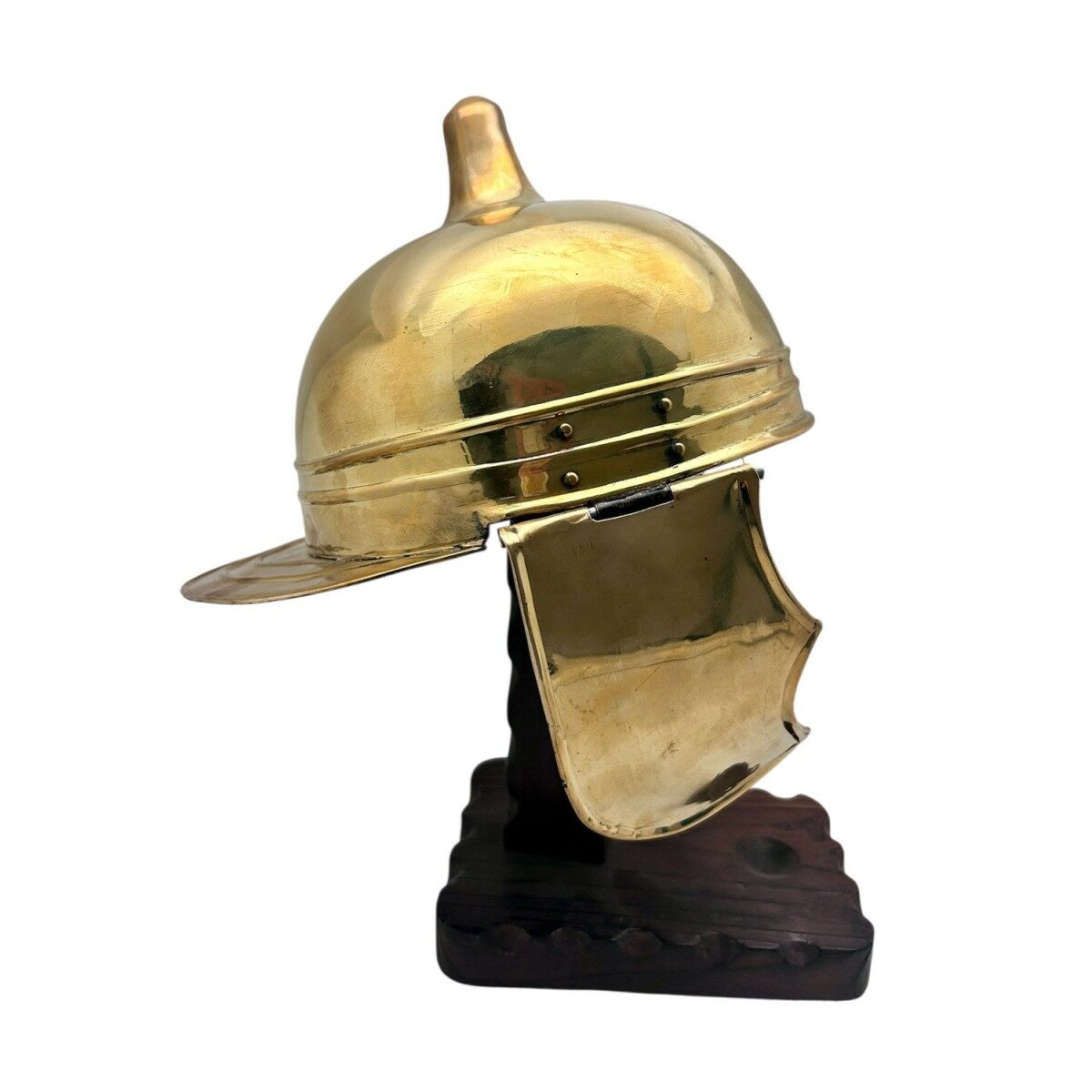 Brass Montefortino helmet