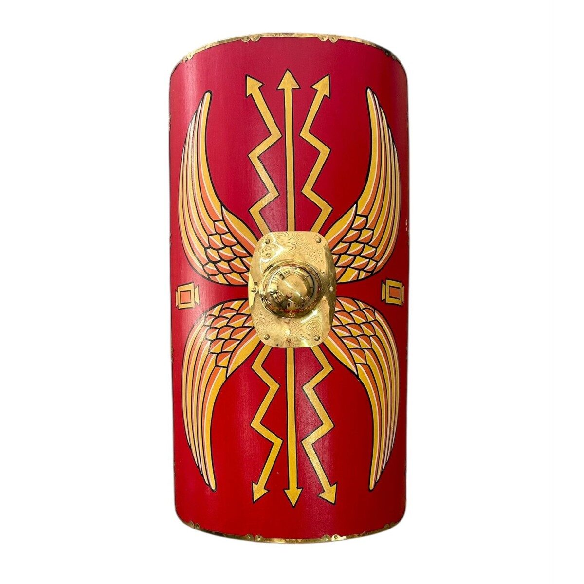 Rectangular Roman shield (scutum)