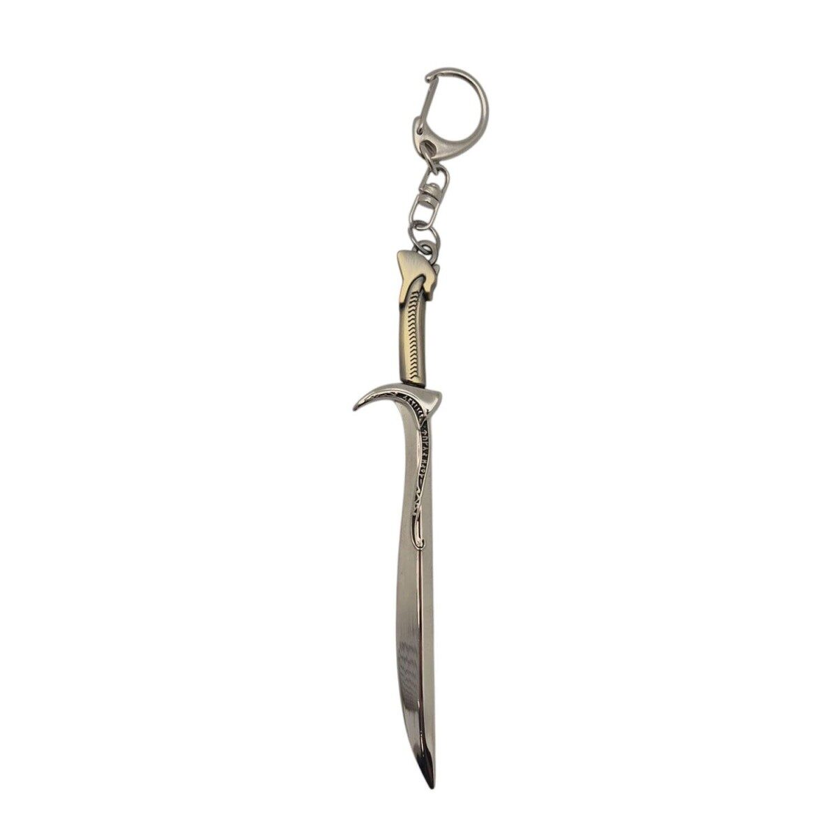 Keyring with small sword