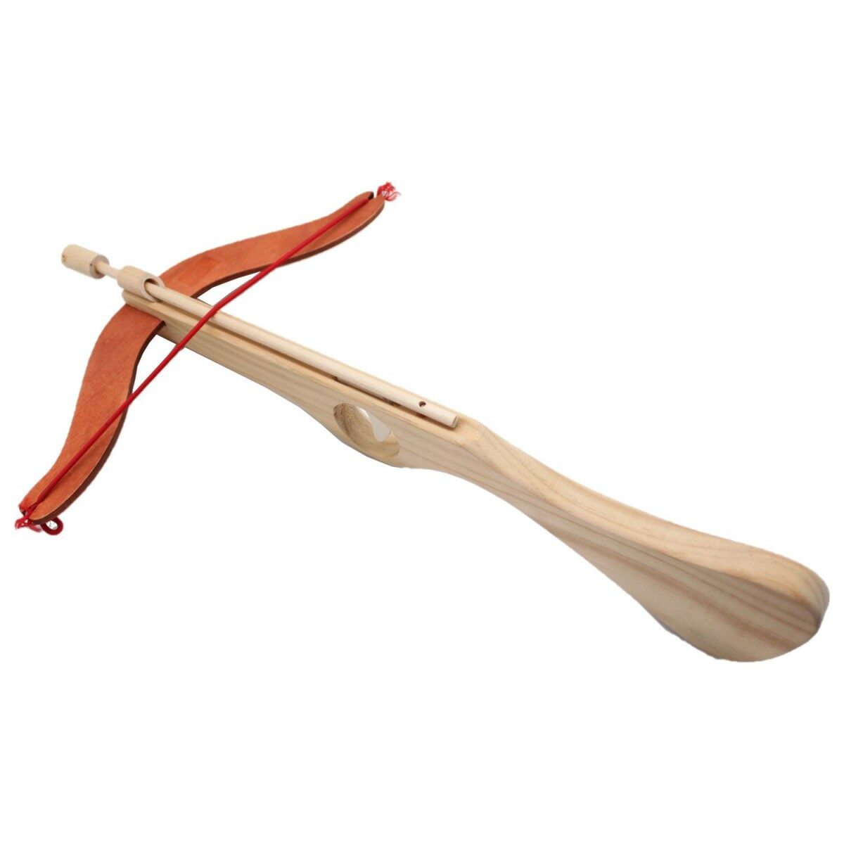 Wooden crossbow pistol